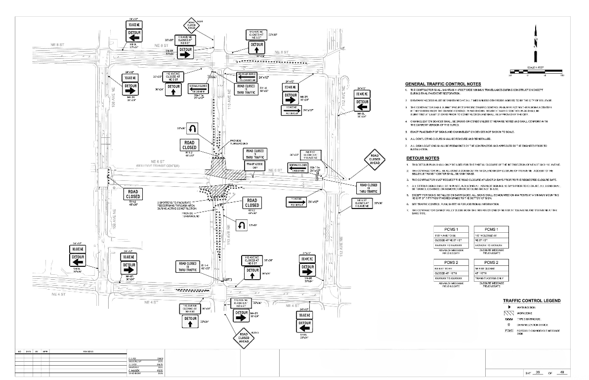Sample Traffic Control Plan
