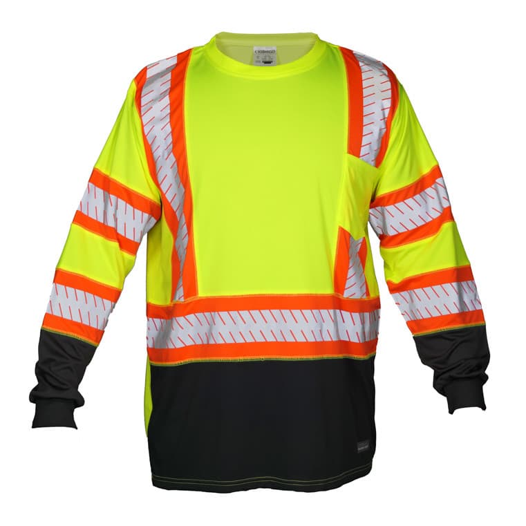 Premium Brilliant Contrast Long Sleeve T-shirt