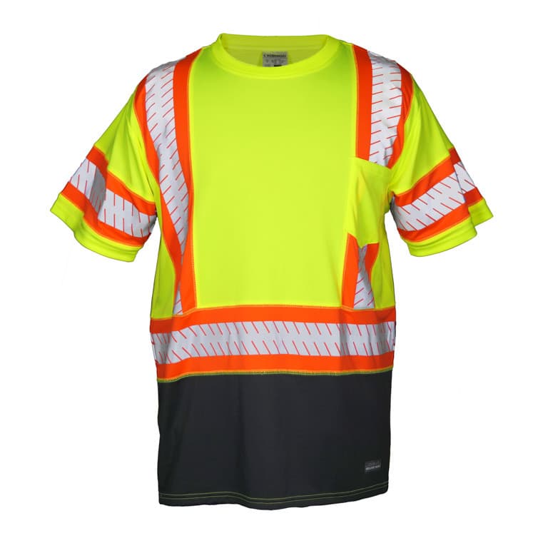 Brilliant Series Black Bottom Safety Shirt